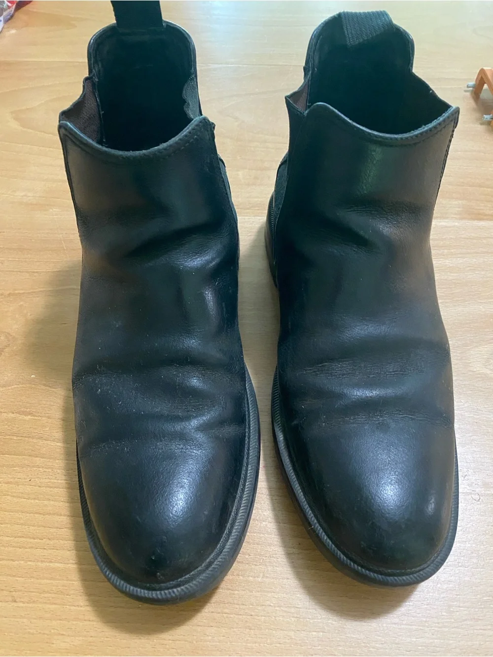 FRYE AND CO. Black Leather Chelsea Boots Style 3480649